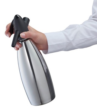 СИФОН ДЛЯ ГОДОВОЙ ВОДЫ KAYSER INOX + 20 КАРТРИДЖЕЙ