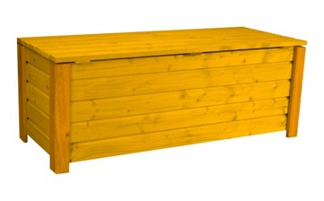 ДЕРЕВЯННАЯ САДОВАЯ КОРОБКА ДЛЯ ИГРУШЕК 150 СМ