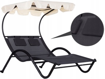 Большая садовая крыша с двойной подушкой