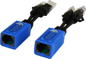 Splitter Pulsar P-POE2 2xwtyk RJ45, 1xgniazdo RJ45