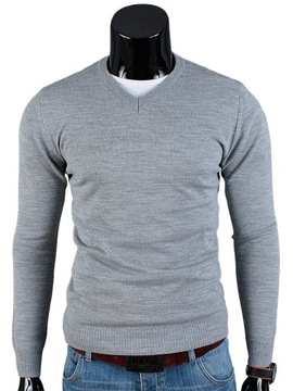 SWETER męski w SEREK TC05 Szary__XL_PRODUKT_PL