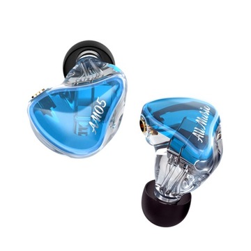 iBasso AM05 Monitory HiFi 5x Knowles BA SPC Blue