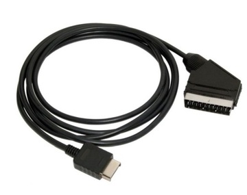 Настоящий кабель RGB Scart PAL для Playstation PS2 PS3