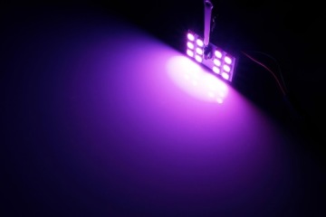 2x СВЕТОДИОДНАЯ ПАНЕЛЬ, 24 RGB ДИОДА, ЦВЕТНЫЕ ЛАМПОЧКИ, ПУЛЬТ ДИСТАНЦИОННОГО УПРАВЛЕНИЯ