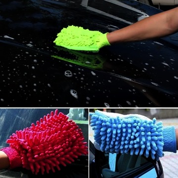 ПЕРЧАТКИ ДЛЯ МОЙКИ АВТОМОБИЛЯ ПЕРЧАТКИ ИЗ МИКРОФИБРЫ