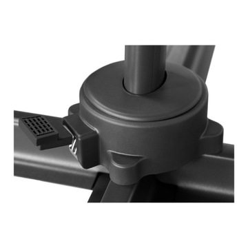 Садовый зонт с боковым кронштейном, квадратный, 250 х 250 см, бордовый