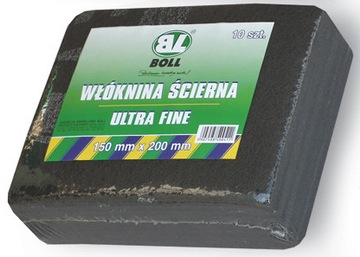 BOLL WŁÓKNINA ŚCIERNA SZARY ULTRA FINE 150x200mm