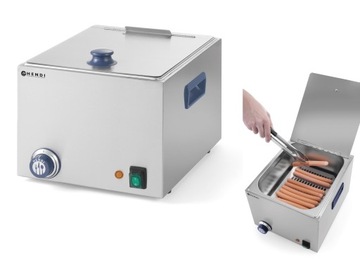 PODGRZEWACZ DO PARÓWEK I KIEŁBASEK 10L 1000W