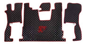 СТЁГАННЫЕ КОВРИКИ SCANIA R ПОСЛЕ 2017 ГОДА + 1 БОЛЬШАЯ ВЫШИВКА