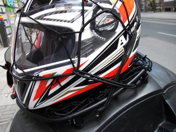 ПРОЧНАЯ БАГАЖНАЯ СЕТКА ДЛЯ ШЛЕМА МОТОЦИКЛА MOTO QUAD