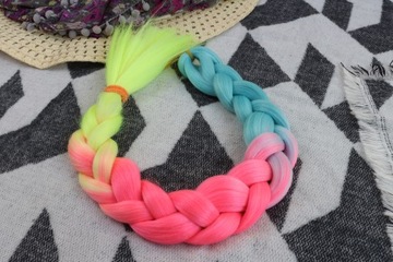 Синтетические волосы для косичек