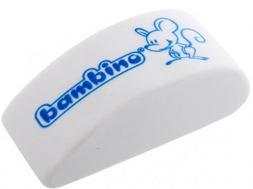 BAMBINO Gumka gumki do mazania ścierania miękka