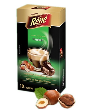 Rene NESPRESSO Капсулы с лесным орехом