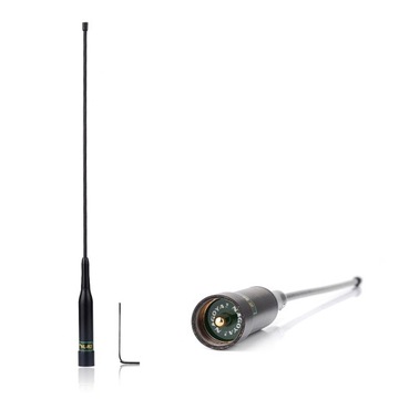 Dwupasmowa antena mobilowa Nagoya NL-R2 tylko 39cm