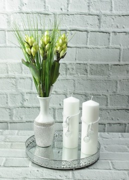 Серебряная нить для штор, свечей, подвески.