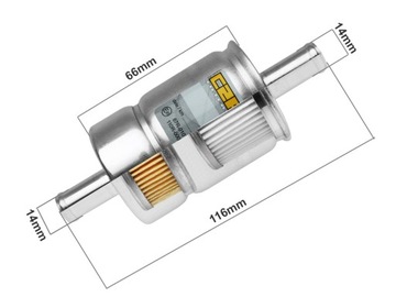 ГАЗОВЫЙ ФИЛЬТР FL03P 14/мм + LANDI RENZO OMEGAS +ORING