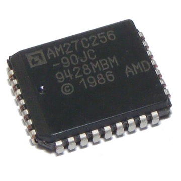 CMOS OTP 256K(32Kx8) EPROM 27C256-90 90ns PLCC AMD