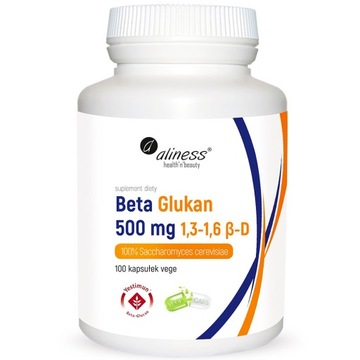 Aliness BETA GLUKAN 500mg Yestimun CHOLESTEROL