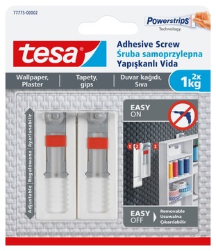 Śruba samoprzylepna regulowana tesa tapeta 2x 1kg