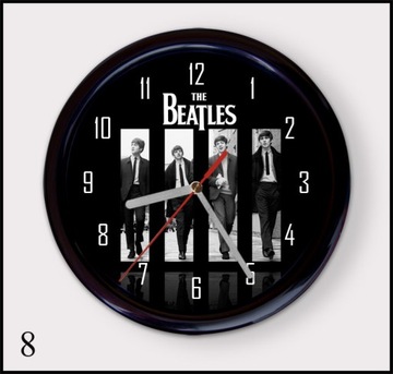 zegar ścienny THE BEATLES dla fana na prezent PL