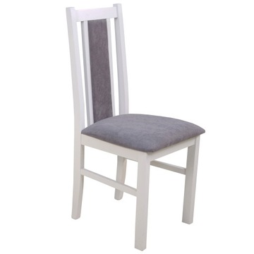 Rozkładany okrągły stół i 4 krzesła KOMPLET MEBLI