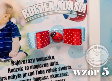 Podziękowanie Pamiątka na roczek urodziny ramka