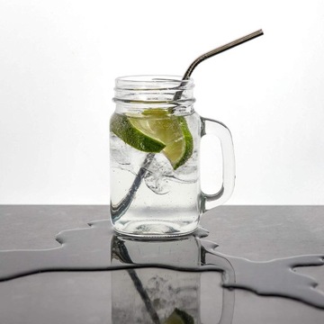 8 многоразовых соломинок, экологически чистые металлические трубки + очиститель