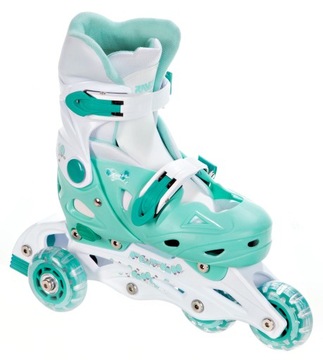 Регулируемые роликовые коньки 3 в 1 RAVEN Balloon Mint 37-40