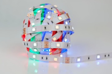 LED SMD RGB 5050 MUSIC DISCO TAPE 1m