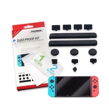 Szkło hartowane zatyczki na porty NINTENDO SWITCH