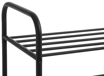 ПОЛКА ДЛЯ ОБУВИ СТОЙКА ДЛЯ ОБУВИ ШКАФ МЕТАЛЛИЧЕСКАЯ ПОДСТАВКА-ОРГАНИЗАТОР 2 ПОЛКИ