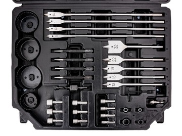 НАБОР СВЕРЛ, ДОЛОТО, КОРОНОЧНЫХ ПИЛОВ, 300 ЭЛЕМЕНТОВ