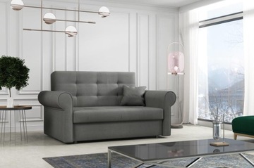 Kanapa sofa VIVA 2 SILVER amerykanka hydrofobowa