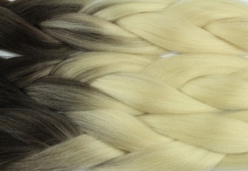 СИНТЕТИЧЕСКИЕ волосы для наращивания косичек в стиле омбре.