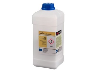 KWAS ACETYLOSALICYLOWY czysty 99,5% 500g BIOMUS