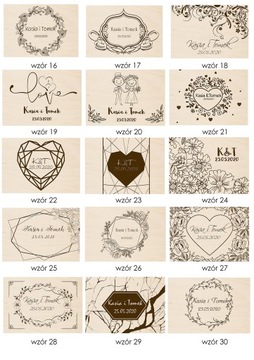 Шкатулка, шкатулка для обручальных колец с гравировкой.