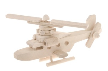 SAMOLOT HELIKOPTER drewnianY decoupage EKO PL