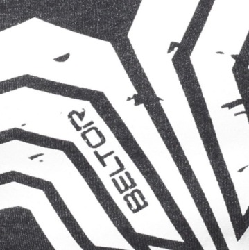 BELTOR CZAPKA SPORTOWA MĘSKA BELTOR BROKEN WING SZARA GREY BIAŁE LOGO