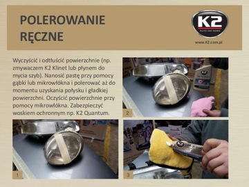 K2 LAMP DOCTOR PASTE УДАЛЯЕТ ЦАРАПИНЫ ФАР 1486