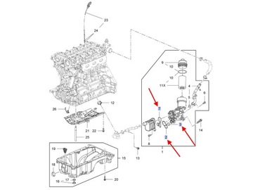 ELRING 876.570 ПРОКЛАДКА МАСЛЯНОГО ОХЛАДИТЕЛЯ