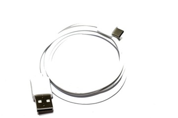 Kabel USB-C do telefonu typu C przewód biały