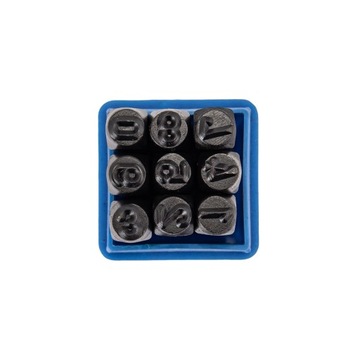 ZNACZNIKI NUMERATORY 36 NUMERATOR LITERY CYFRY 5mm
