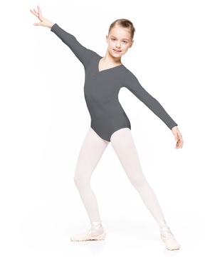 ГРАФИТОВЫЙ ДЕТСКИЙ БАЛЕТНЫЙ КОСТЮМ X1 HGF 122/128