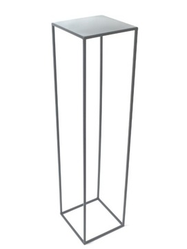 Kwietnik stojak na kwiaty loft 100cm grafit met 63
