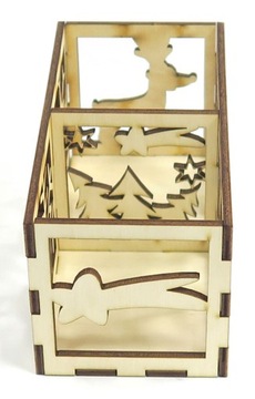 РОЖДЕСТВЕНСКИЙ ДЕКОР ПОДСВЕЧНИК TEALIGHT CANDLE YD19