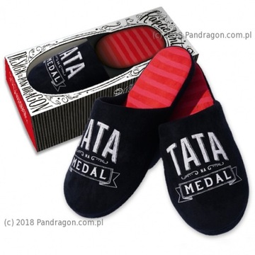 KAPCIE 43-45 TATA NA MEDAL PREZENT VINTAGE