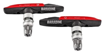 V-BREAK красные велосипедные тормозные колодки Allen 72 мм