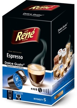 RENE КАПСУЛЫ Dolce Gusto 11 вкусов 176 штук