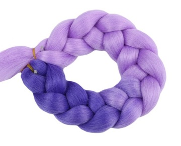 СИНТЕТИЧЕСКИЕ волосы для косичек.ЦВЕТНЫЕ косички.Наращивание волос в стиле омбре.