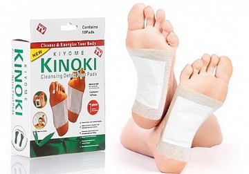 PLASTRY DETOX KINOKI OCZYSZAJACE Z TOKSYN 10 SZT